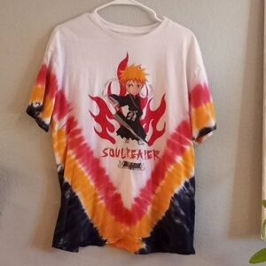 Boxed Lunch Bleach SoulReaper Ishigo Kurosaki Skater Anime Baggy Graphic Tee